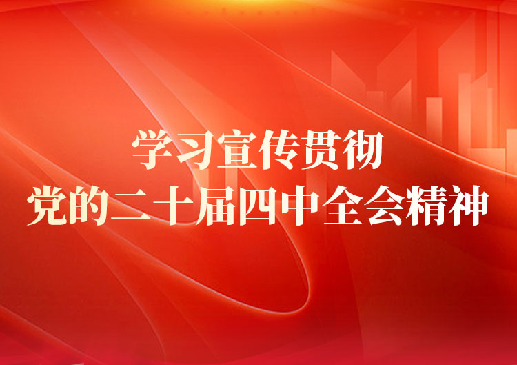 进建宣传贯彻党的二十届四中全会心灵